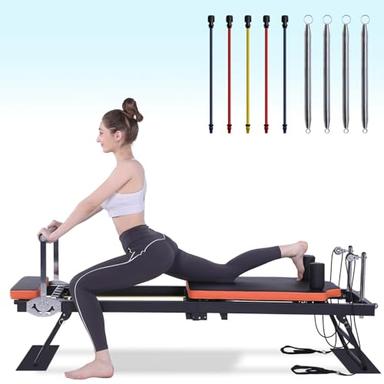 Pilates reformer machine