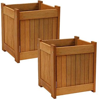 wooden planter box