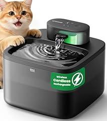Oneisall Cordless Cat Water Fountain 74oz