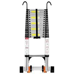 Wolec 20.3 FT Telescoping Ladder with Hooks