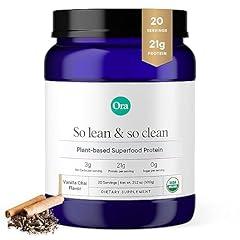 Ora Organic Vegan Protein Powder Vanilla Chai