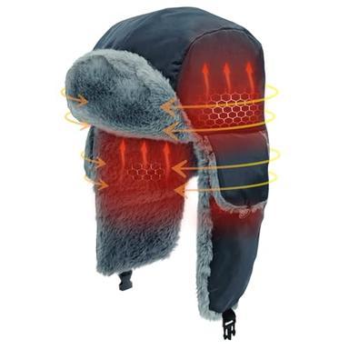 heated trapper hat