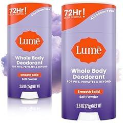 Lume Whole Body Deodorant - Smooth Solid Stick