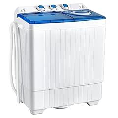Costway Twin Tub Portable Washing Machine 26lbs