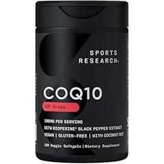 Sports Research CoQ10 100mg Vegan Softgels