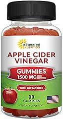 aSquared Nutrition Apple Cider Vinegar Gummies 1500mg