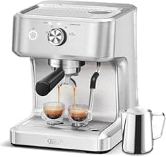 Gevi EzBru 1000 Espresso Machine with Frother