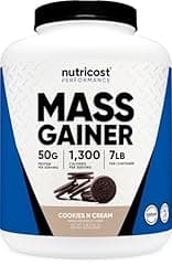 Nutricost Mass Gainer Cookies N Cream 6.9 LBS