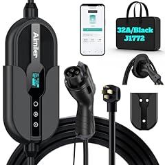 AIMILER Level 2 EV Charger, 32Amp, 25ft Cable