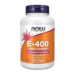 NOW Foods Vitamin E-400 IU, 250 Softgels