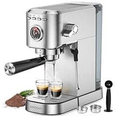 Spacekey 20 Bar Espresso Machine with Milk Frother