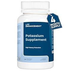 Life Enhancement Potassium Supplement 1020 mg 120 Servings