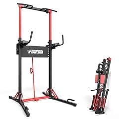 ONETWOFIT Foldable Power Tower Pull Up Bar
