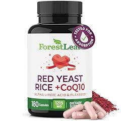 ForestLeaf Red Yeast Rice with CoQ10 Supplement