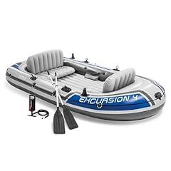 Intex Excursion 4 Inflatable Boat Set