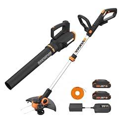 Worx 20V Cordless Trimmer and Blower Combo
