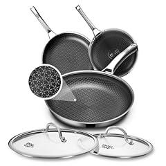 OATOFP Nonstick Frying Pans Set with Lids
