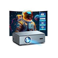 OWNKNEW 4K Support Projector with WiFi6 and Bluetooth 5.3