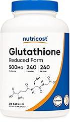 Nutricost Glutathione 500mg, 240 Count