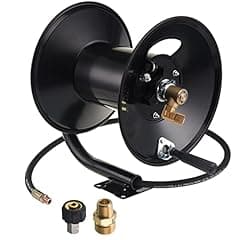 M MINGLE High Pressure Washer Hose Reel 150ft