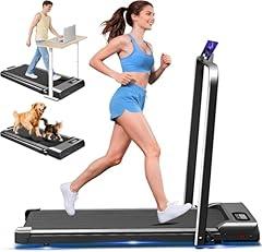 NXSCI 3-in-1 Folding Treadmill with Handle