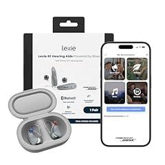 Lexie B1 OTC Bluetooth Hearing Aids - Light Gray