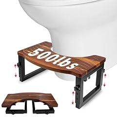 Foldable Toilet Stool, Adjustable Squatting Stool