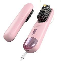 HarrFlow Cordless Hair Straightener Brush