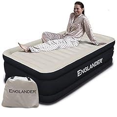 Englander Luxury Air Mattress with Built-in Pump Twin