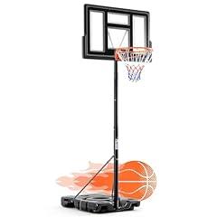 DUMOS 6.1-10FT Portable Basketball Hoop