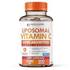 Wholesome Wellness Liposomal Vitamin C 1500mg