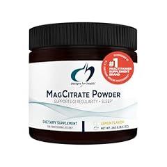 Designs for Health MagCitrate Powder - Lemon Flavor