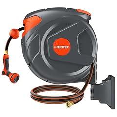 Retractable Garden Hose Reel with Nozzle