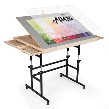 puzzle table with legs