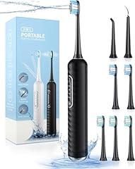 UNINGOPI 3-in-1 Electric Toothbrush and Flosser Kit