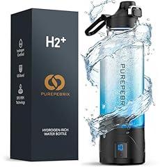 PUREPEBRIX Hydrogen Water Bottle Glass Generator