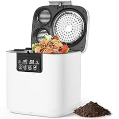 Electric Kitchen Composter, 4L Smart Indoor Bin