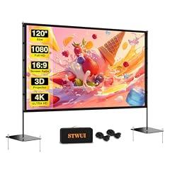 Outdoor Projector Screen with Stand 120 inch