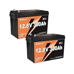 Yeagulch 12V 300Ah LiFePO4 Battery Pack