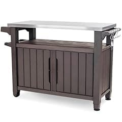 Keter Outdoor Rolling Table Cart