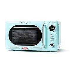 Nostalgia Retro Compact Microwave Oven - Aqua