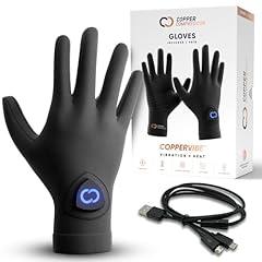 CopperVibe Vibration & Heat Gloves