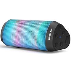 ANCOVER Wireless Bluetooth Speaker with Lights