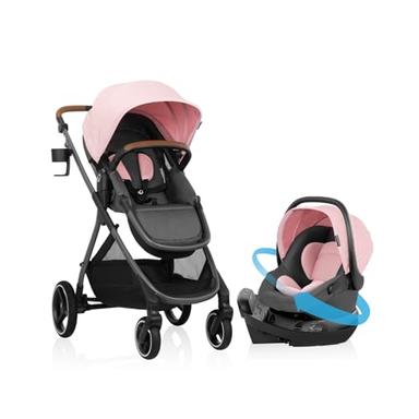 pink infant car seat