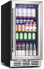 Feelfunn 15 Inch Beverage Refrigerator