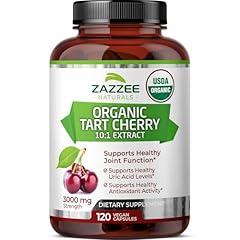 Zazzee Organic Tart Cherry Extract 3000 mg
