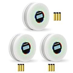 Yfwsrecinoe 3 Pack Combination Smoke and CO Alarm