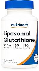 Nutricost Liposomal Glutathione Supplement, 720 mg, Vegan