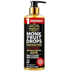 Subsugar Monk Fruit Sweetener Liquid Drops