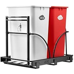AMENER Dual Under Sink Pull-Out Trash Can